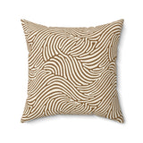 Sea Glass Collection : Faux Suede Pillow