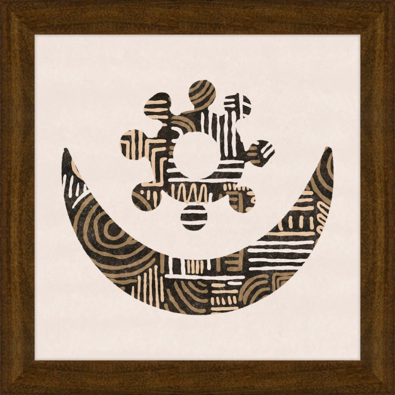 Cartouche Framed Art Print