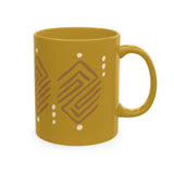 Copy of Copy of Afro Pick Ceramic Mug — Ivory Coffee Cup