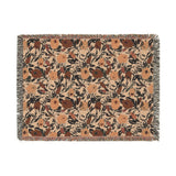 Protea Print Woven Heritage Style Throw