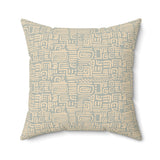 Sea Glass Collection: Poly Square Pillow