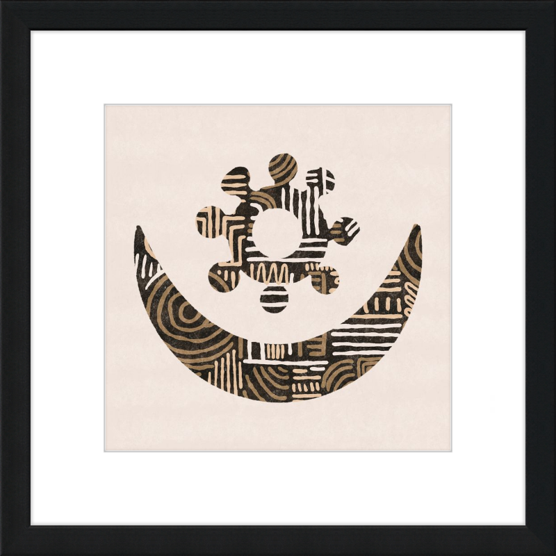 Cartouche Framed Art Print