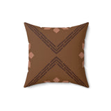 Egyptian Revival Heron Throw Pillow, Modern Diaspora Art Decor, Luxe Patterned Cushion for Elegant Living Rooms