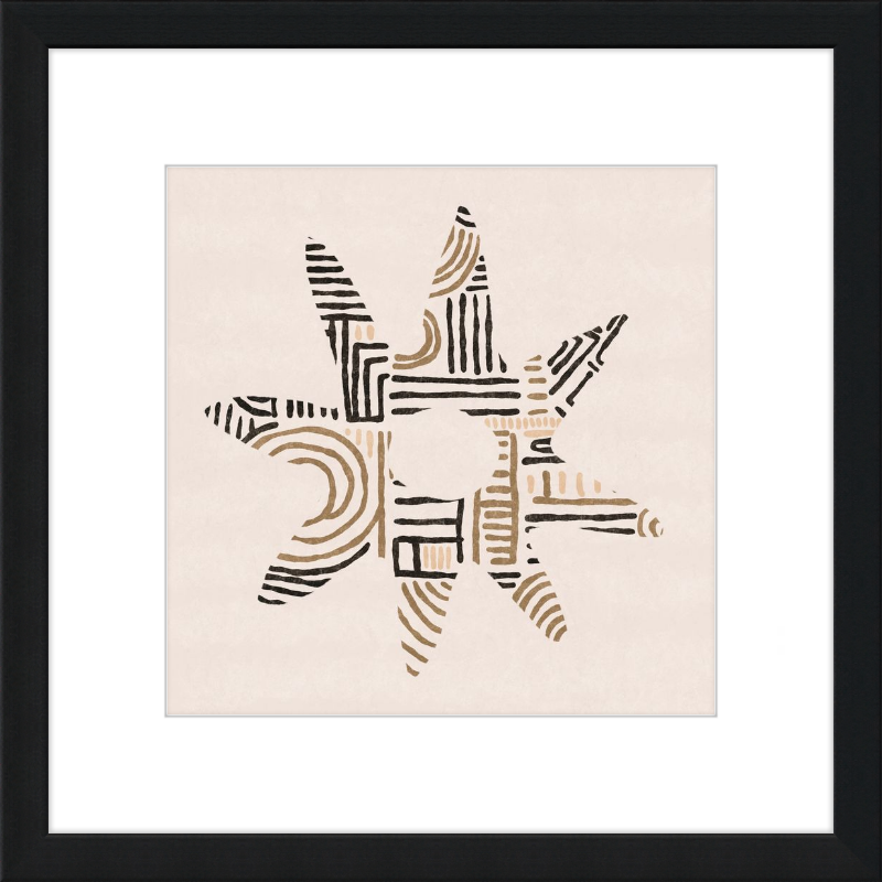 Cartouche Framed Art Print