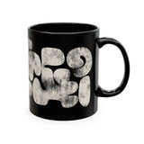 Copy of Copy of Afro Pick Ceramic Mug — Ivory Coffee Cup