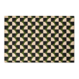 Cadence Kelley Green Chenille Floral Rug — Washable Area Rug