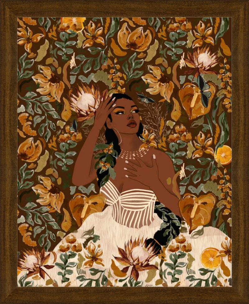 The Bride Limited Edition Custom Framed Print