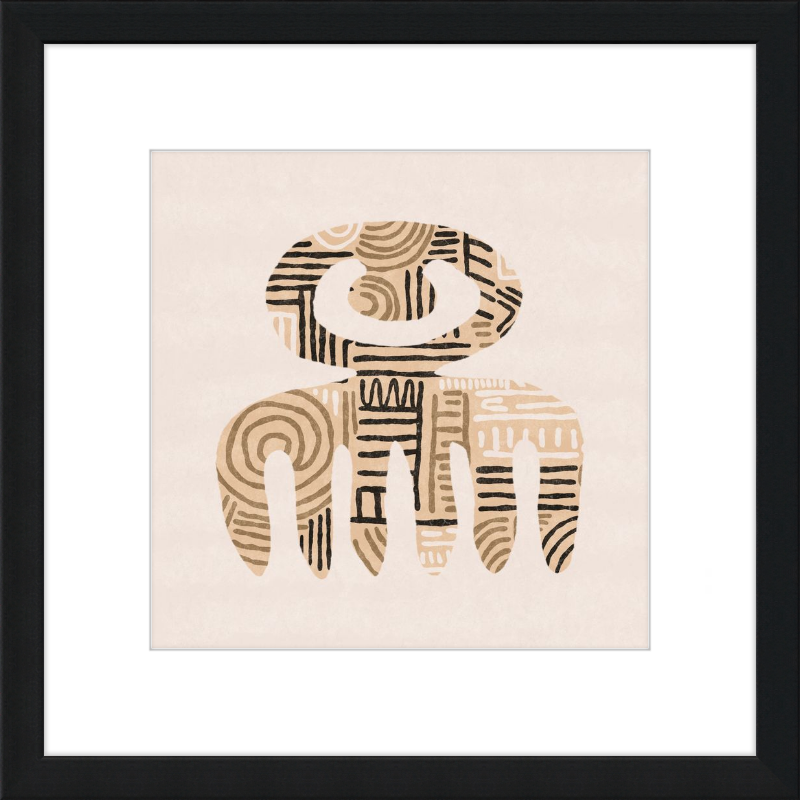 Cartouche Framed Art Print