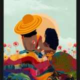 Sunday Giclee Art Custom Print