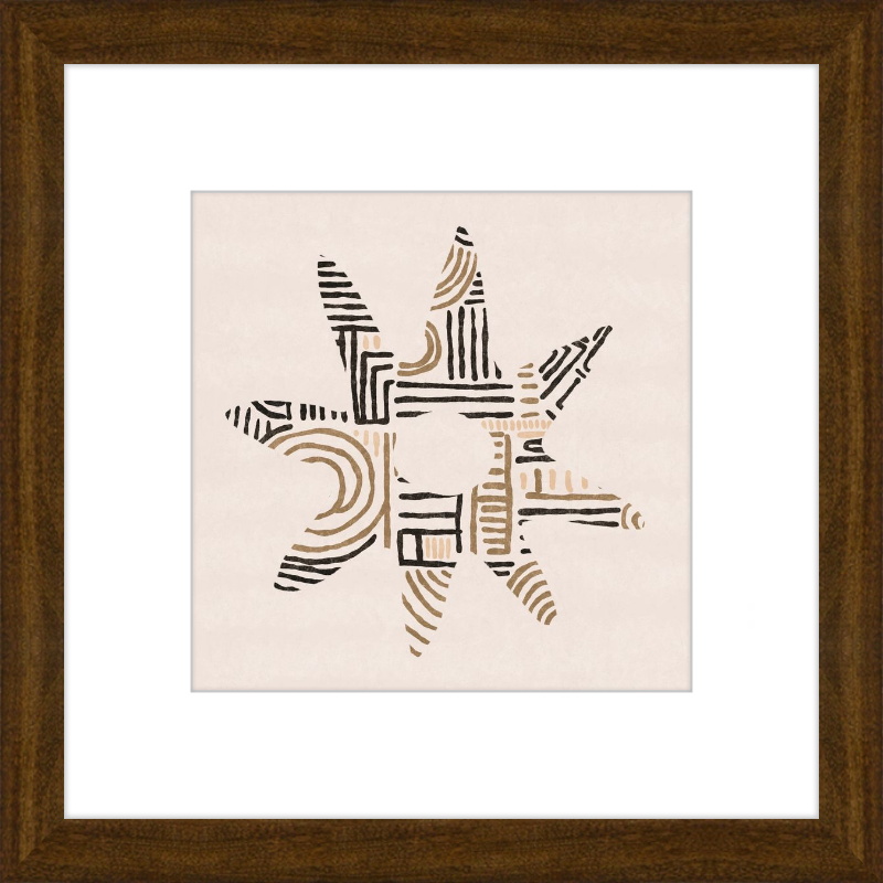 Cartouche Framed Art Print