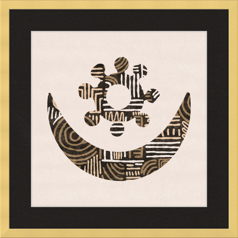 Cartouche Framed Art Print