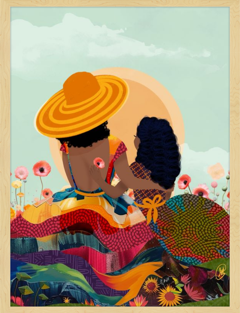 Sunday Customizable Framed Art Print