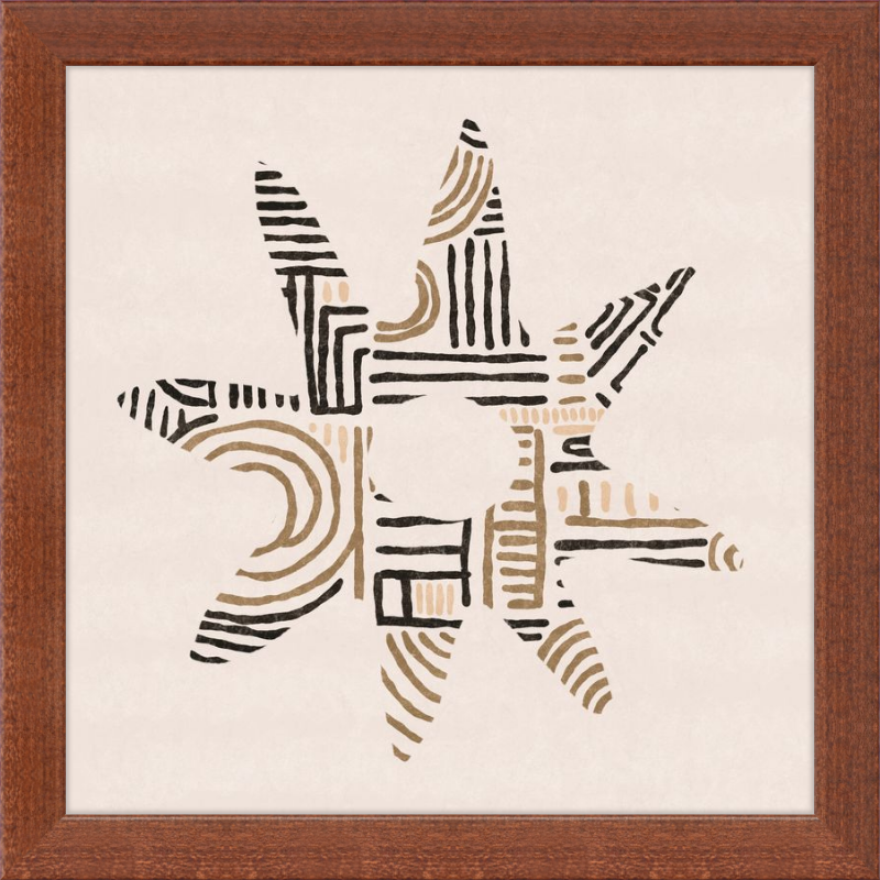 Cartouche Framed Art Print