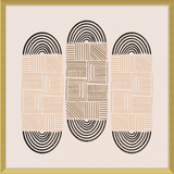 Cartouche Framed Art Print
