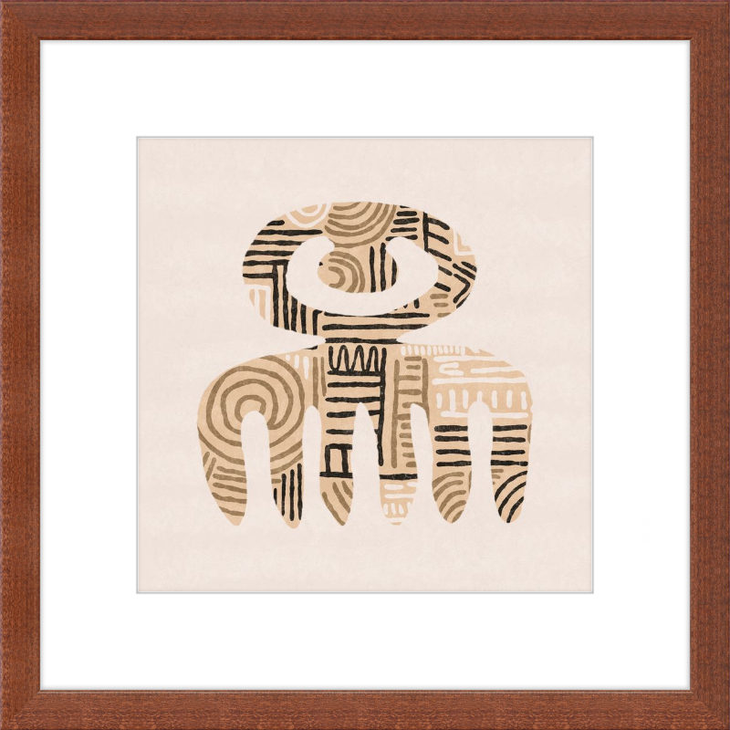 Cartouche Framed Art Print