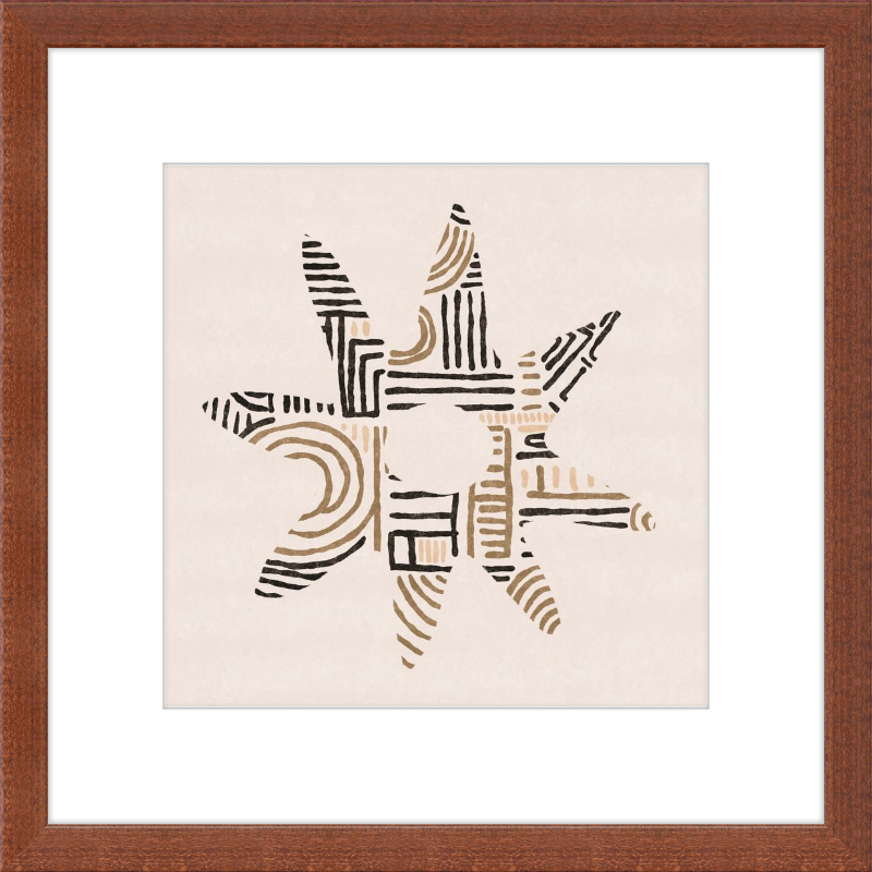 Cartouche Framed Art Print