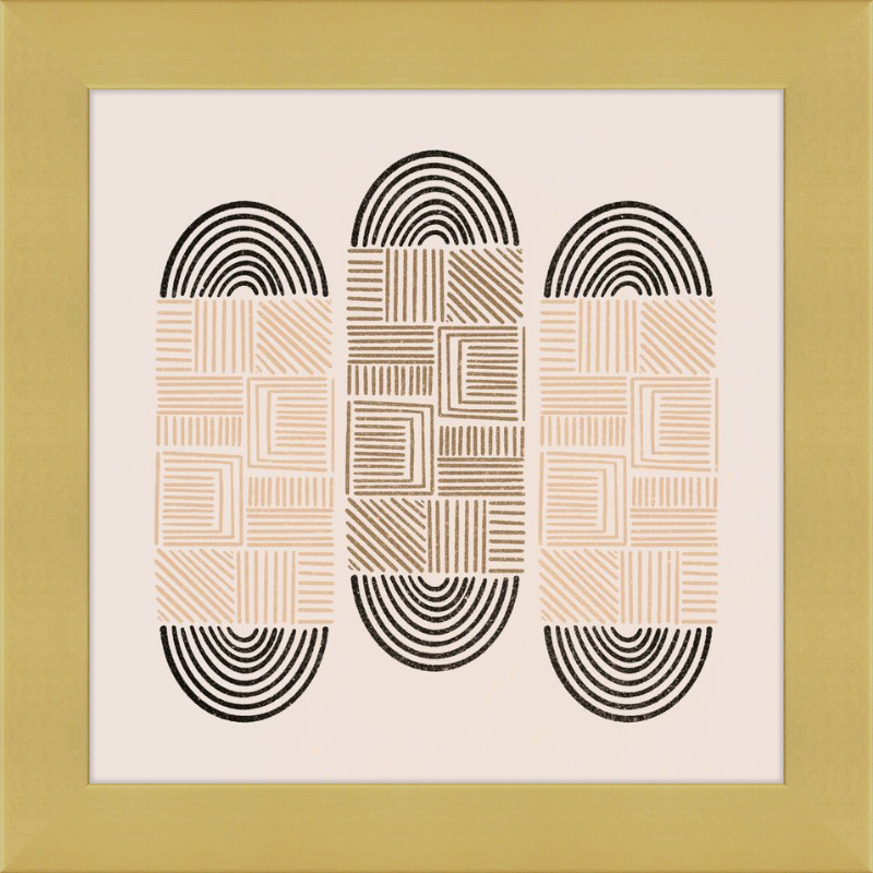 Cartouche Framed Art Print
