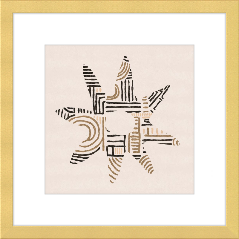 Cartouche Framed Art Print