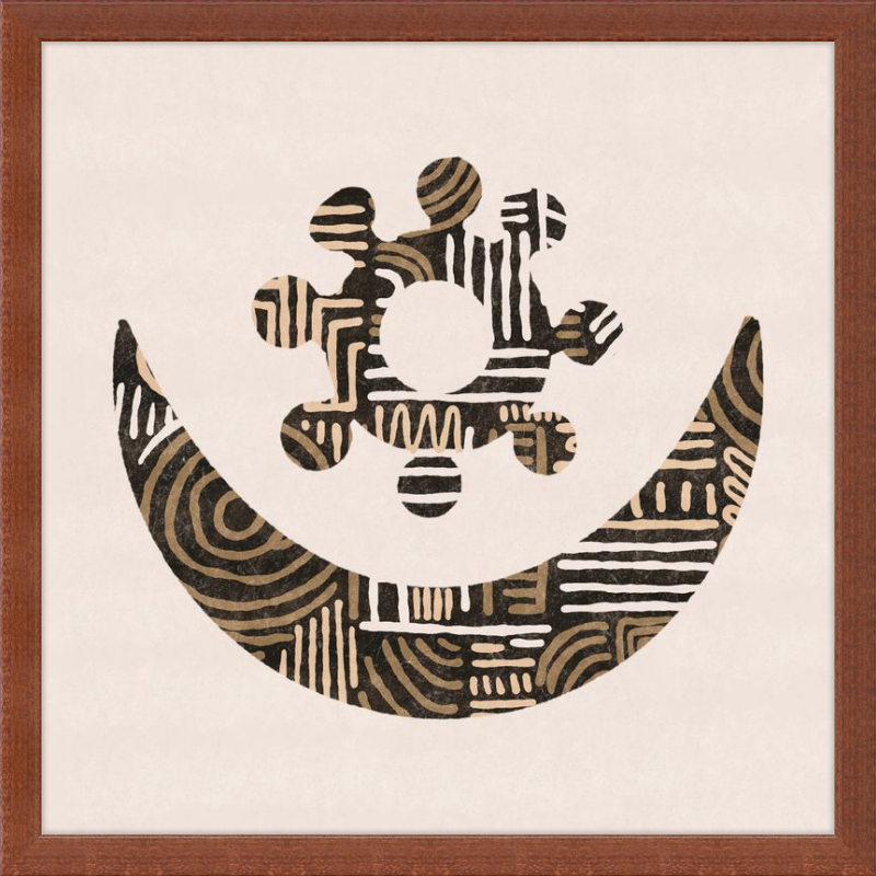 Cartouche Framed Art Print