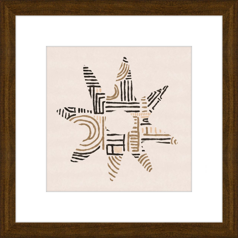 Cartouche Framed Art Print
