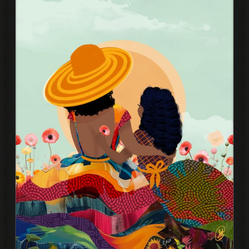 Sunday Giclee Art Custom Print