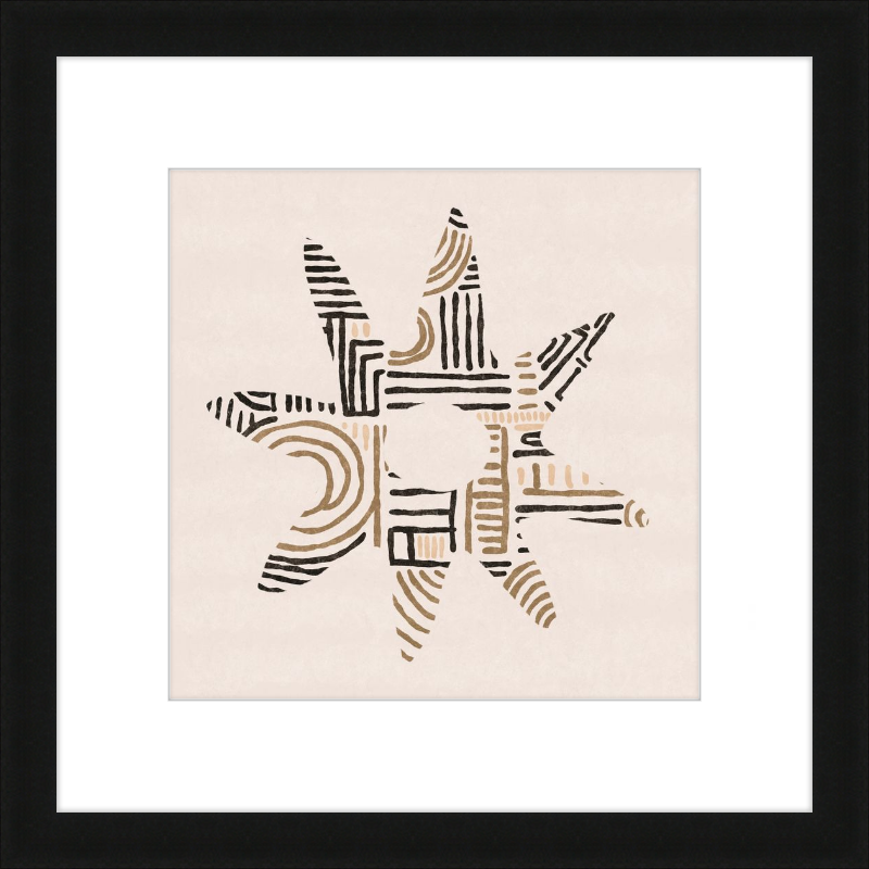 Cartouche Framed Art Print