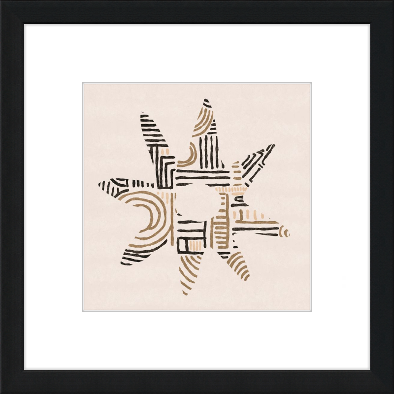 Cartouche Framed Art Print
