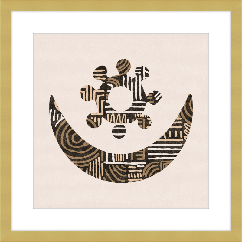 Cartouche Framed Art Print