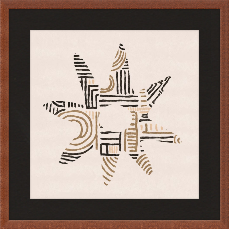 Cartouche Framed Art Print
