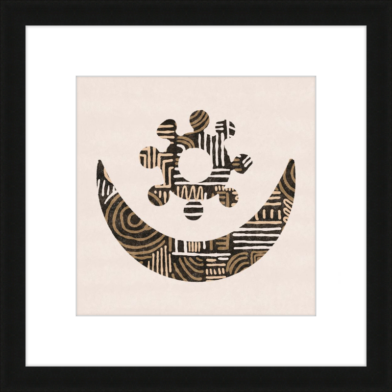 Cartouche Framed Art Print