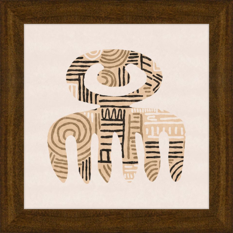 Cartouche Framed Art Print