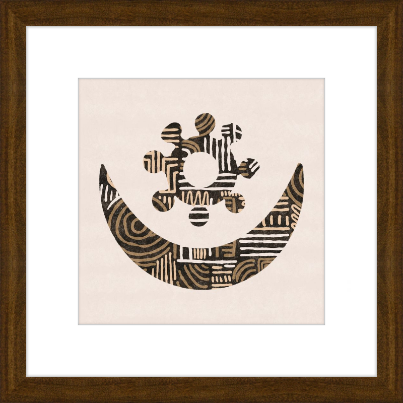 Cartouche Framed Art Print
