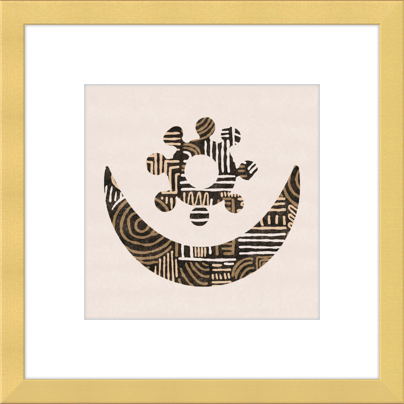 Cartouche Framed Art Print