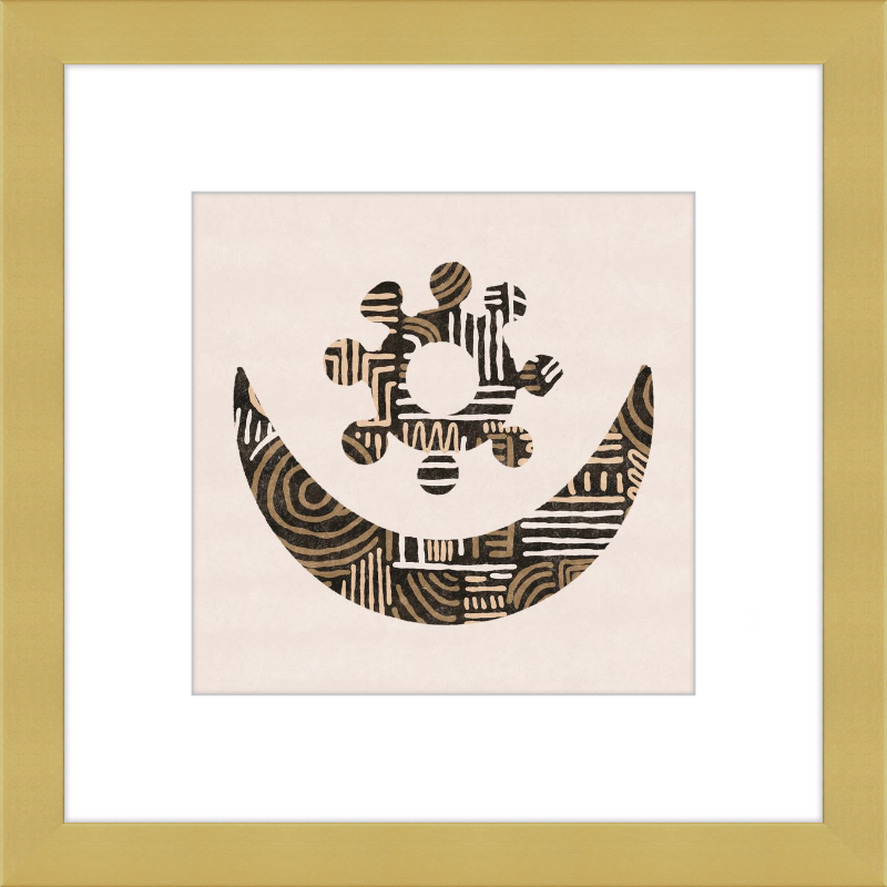 Cartouche Framed Art Print