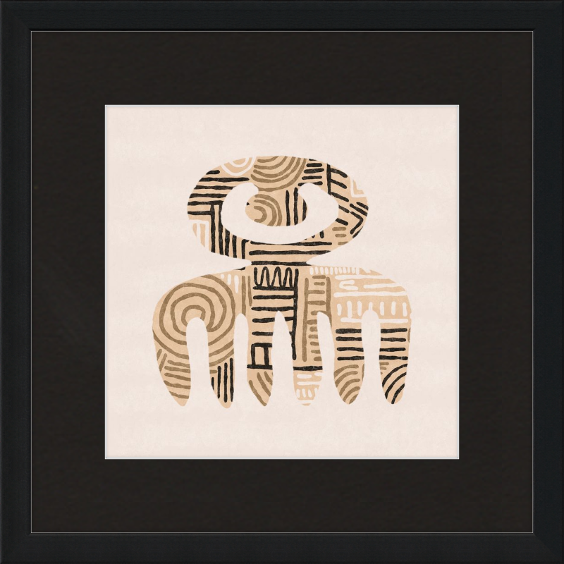 Cartouche Framed Art Print