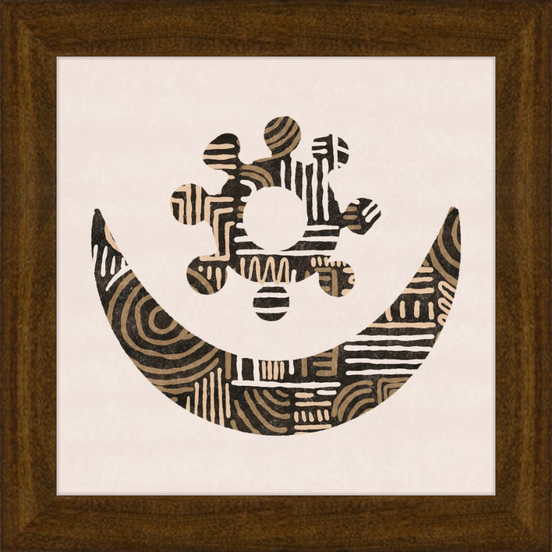 Cartouche Framed Art Print