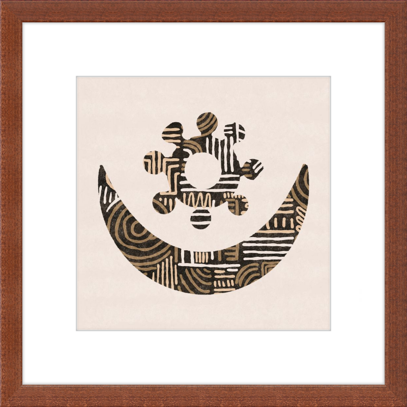 Cartouche Framed Art Print