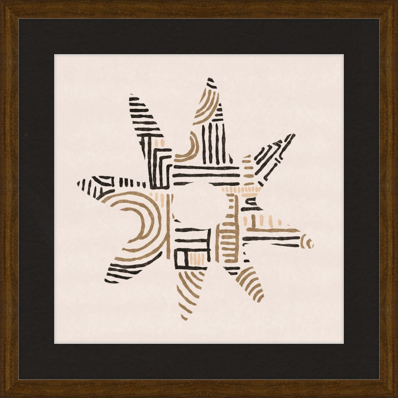 Cartouche Framed Art Print