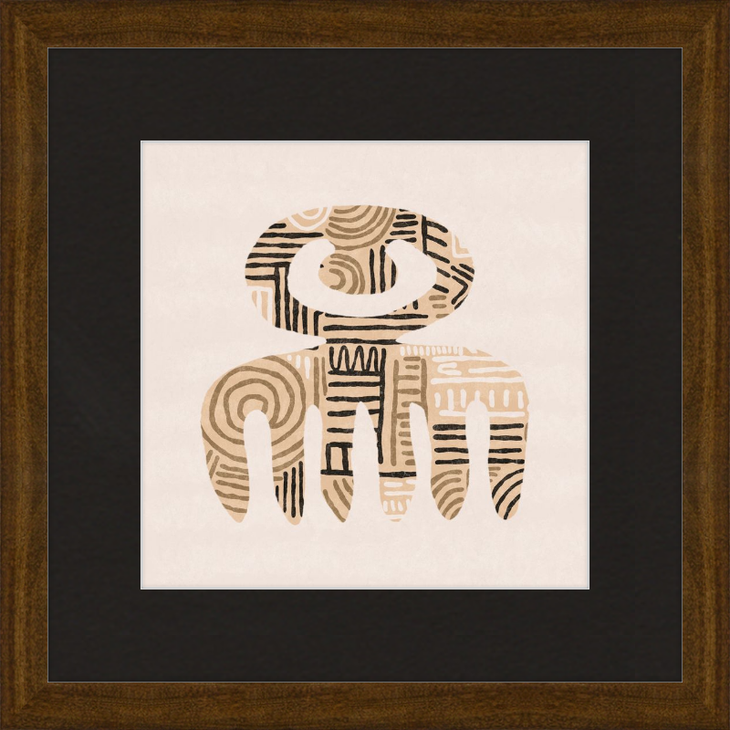 Cartouche Framed Art Print