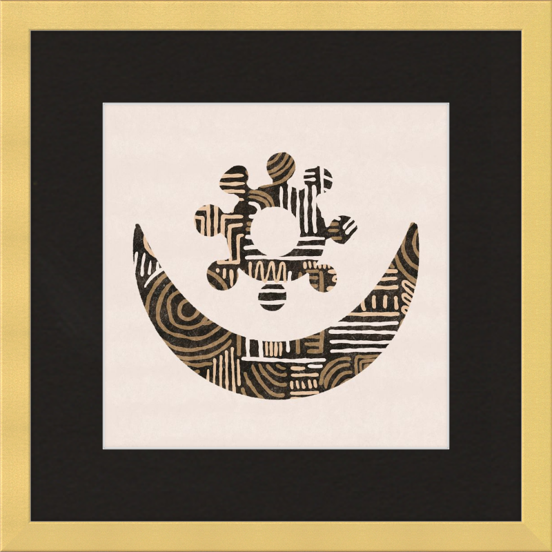 Cartouche Framed Art Print