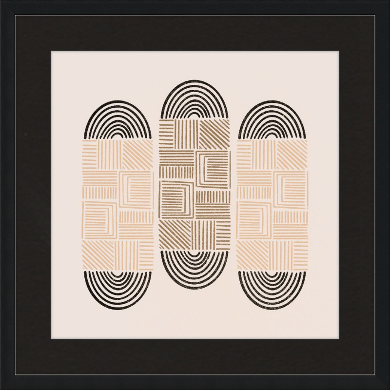 Cartouche Framed Art Print