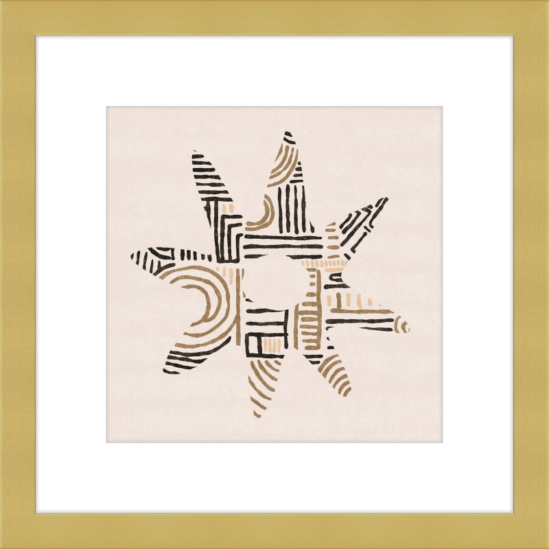 Cartouche Framed Art Print