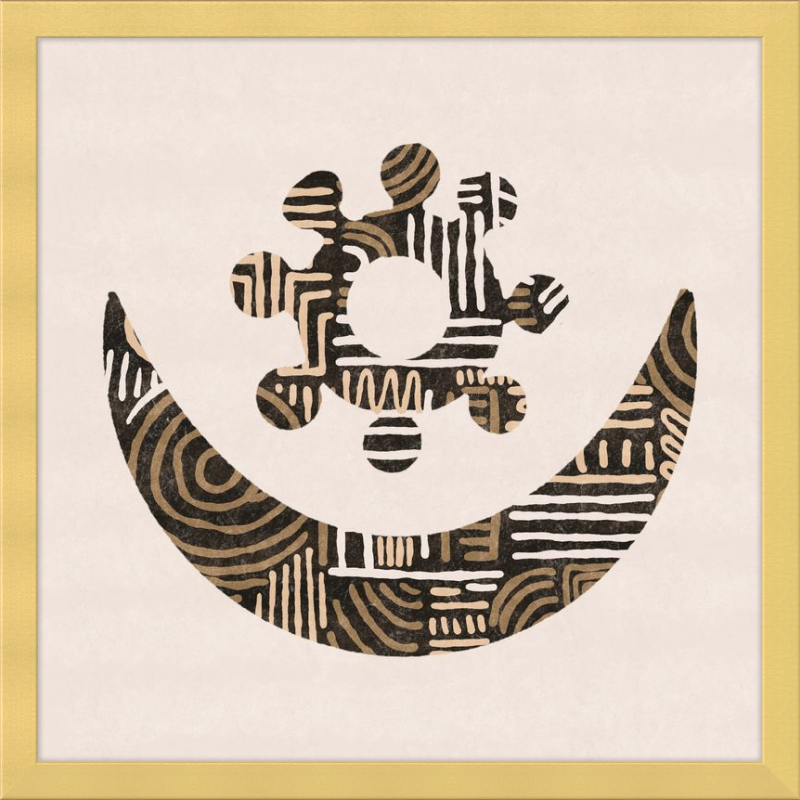 Cartouche Framed Art Print