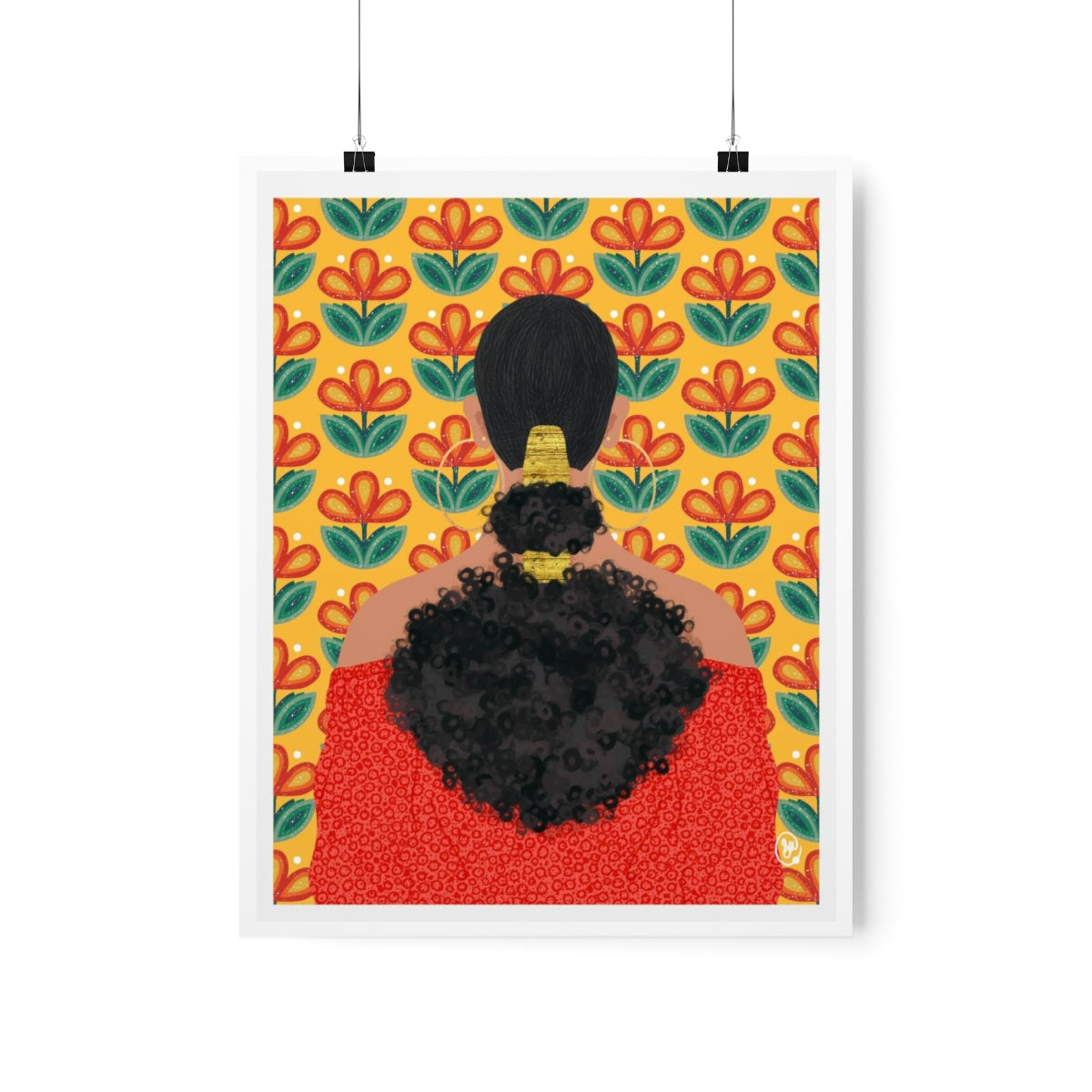 Curl Power | Premium Matte Original Art Print